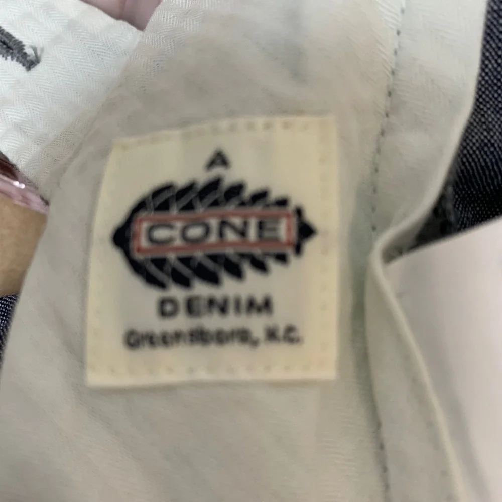 J.Crew Trousers Mens 34x31 Blue Excellent Cone Denim Cotton Chambray Pants